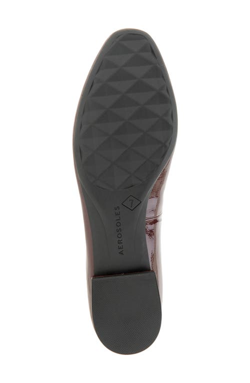 Aerosoles Antonia Flat In Burgundy