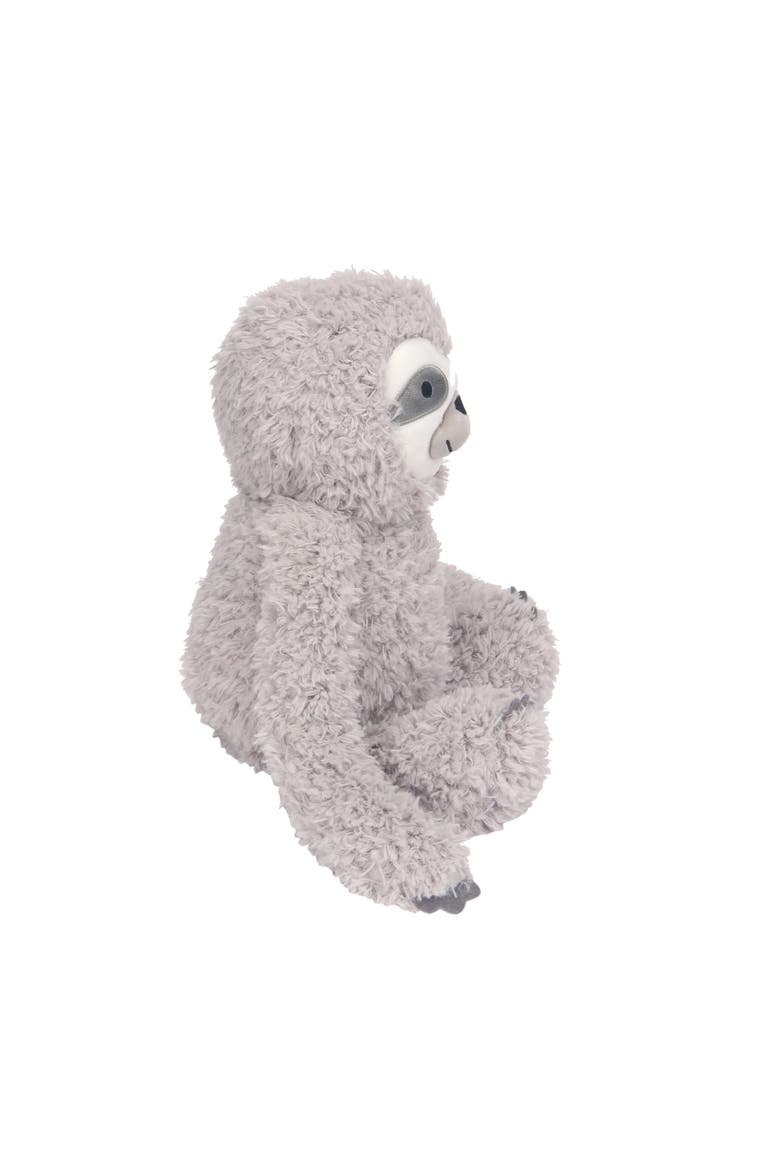 Sloth Plush Stuffed Animal Toy - Speedy, Alternate, color, Gray