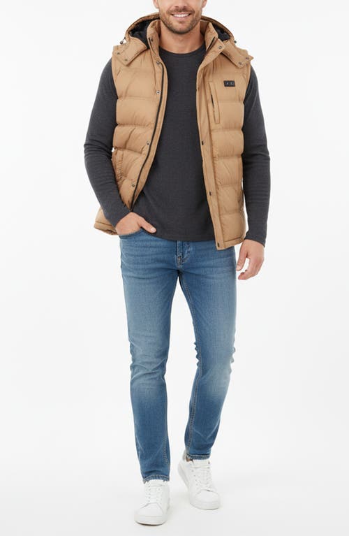 Helios The Heated Coat Helios 2-in-1 Heated Hybrid Coat In Brown