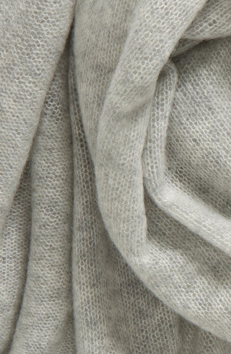 Vince Featherweight Cashmere Scarf, Alternate, color, Dove