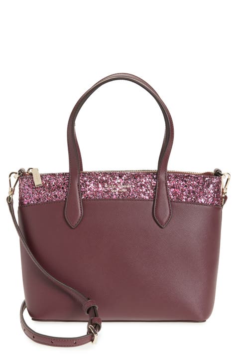 flash glitter satchel