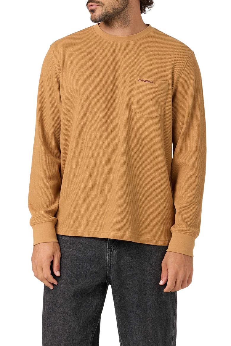 Overland Long Sleeve Thermal Pocket T-Shirt, Main, color, WOODSHACK
