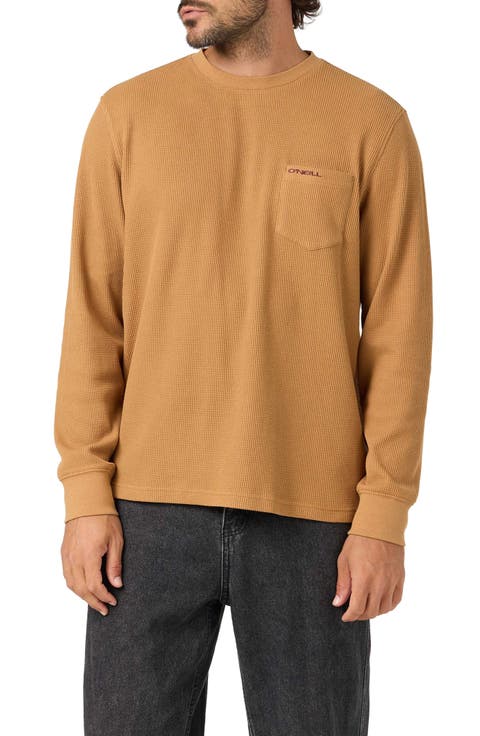Overland Long Sleeve Thermal Pocket T-Shirt
