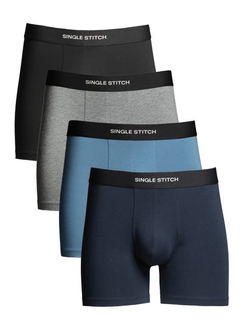 Cotton Modal Boxer Brief 4-Pack