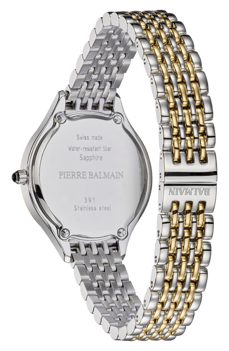 Balmain de Balmain Bracelet Watch, 29mm, Alternate, color, Two Tone Steel Gold