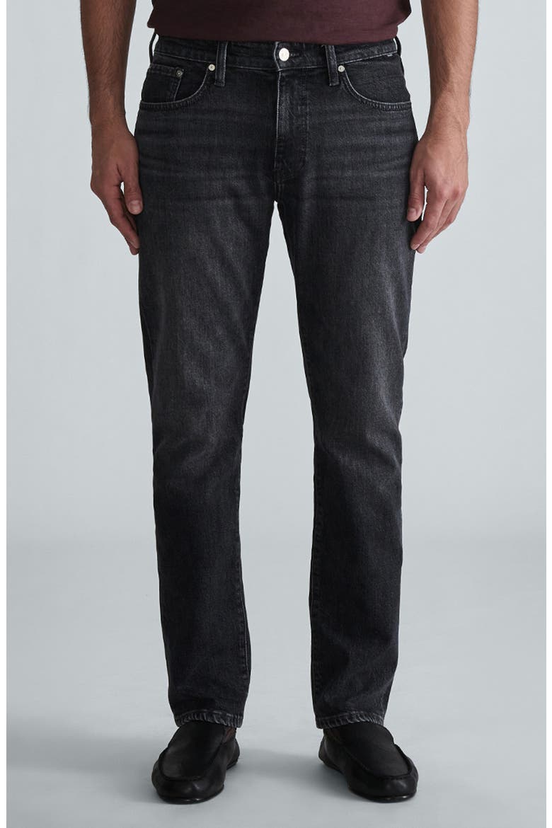 Marcus Slim Straight Leg Jeans, Main, color, SMOKE BRUSHED CLASSI