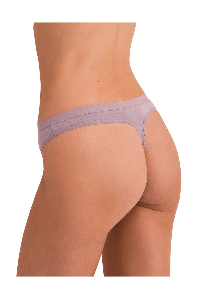 Ezra Thong Panties, Alternate, color, Dark purple