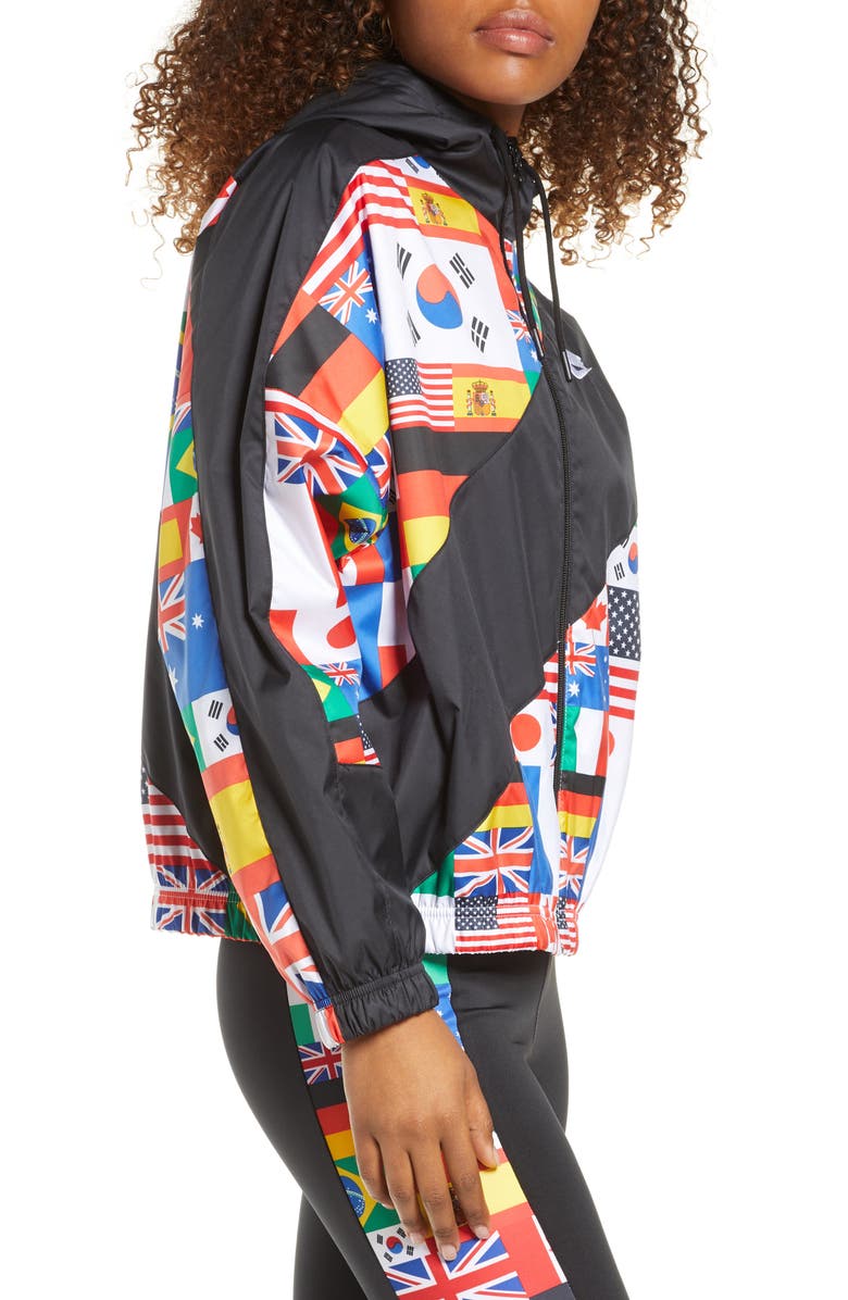 Nike Hooded Woven Jacket, Alternate, color, 