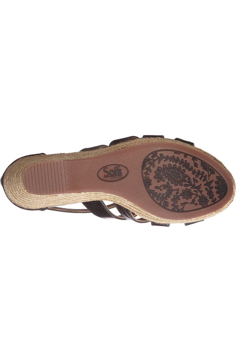 Söfft 'Mariana' Espadrille Wedge Sandal, Alternate, color,