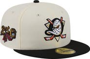 New Era Men's New Era Cream Anaheim Ducks 250th Anniversary of the United States Two-Tone 59FIFTY Fitted Hat