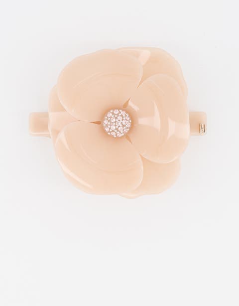 Camelia acetate barette