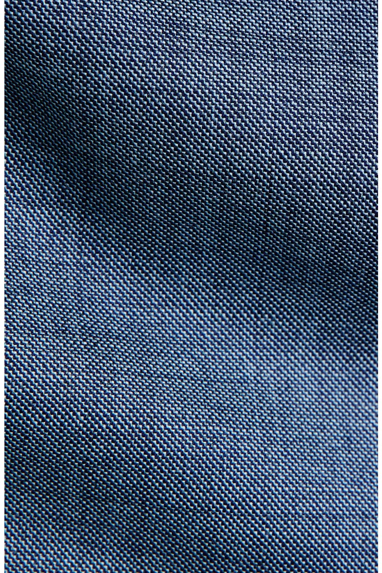 Parker Classic Wool Sharkskin Dress Pants, Alternate, color, MED. BLUE 0