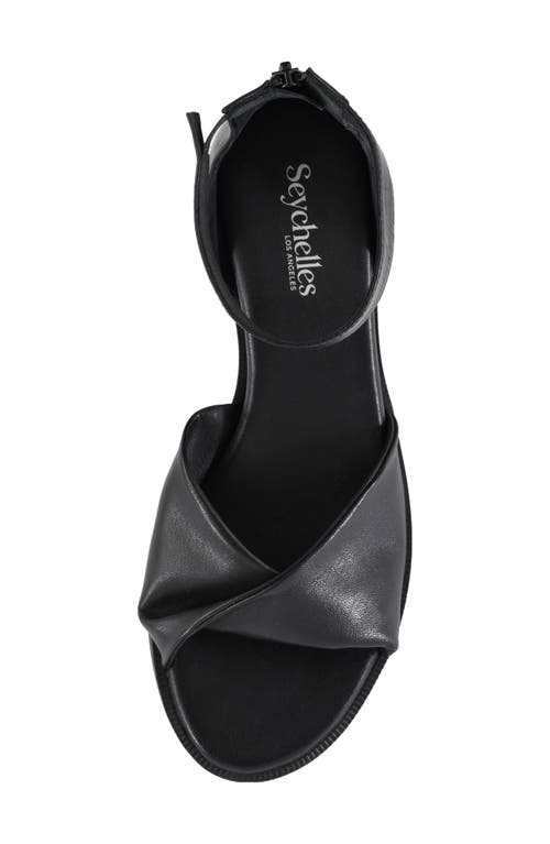 Shop Seychelles Look Up Ankle Strap Sandal In Black
