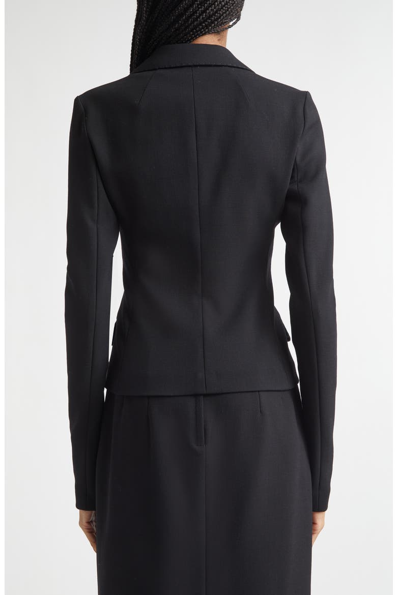 Tailored Stretch Wool Jacket, Alternate, color, NERO