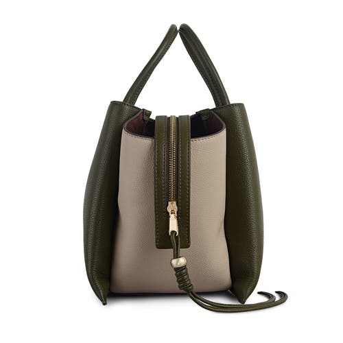 Radley The Romilly Large Ziptop Satchel Bag In Green