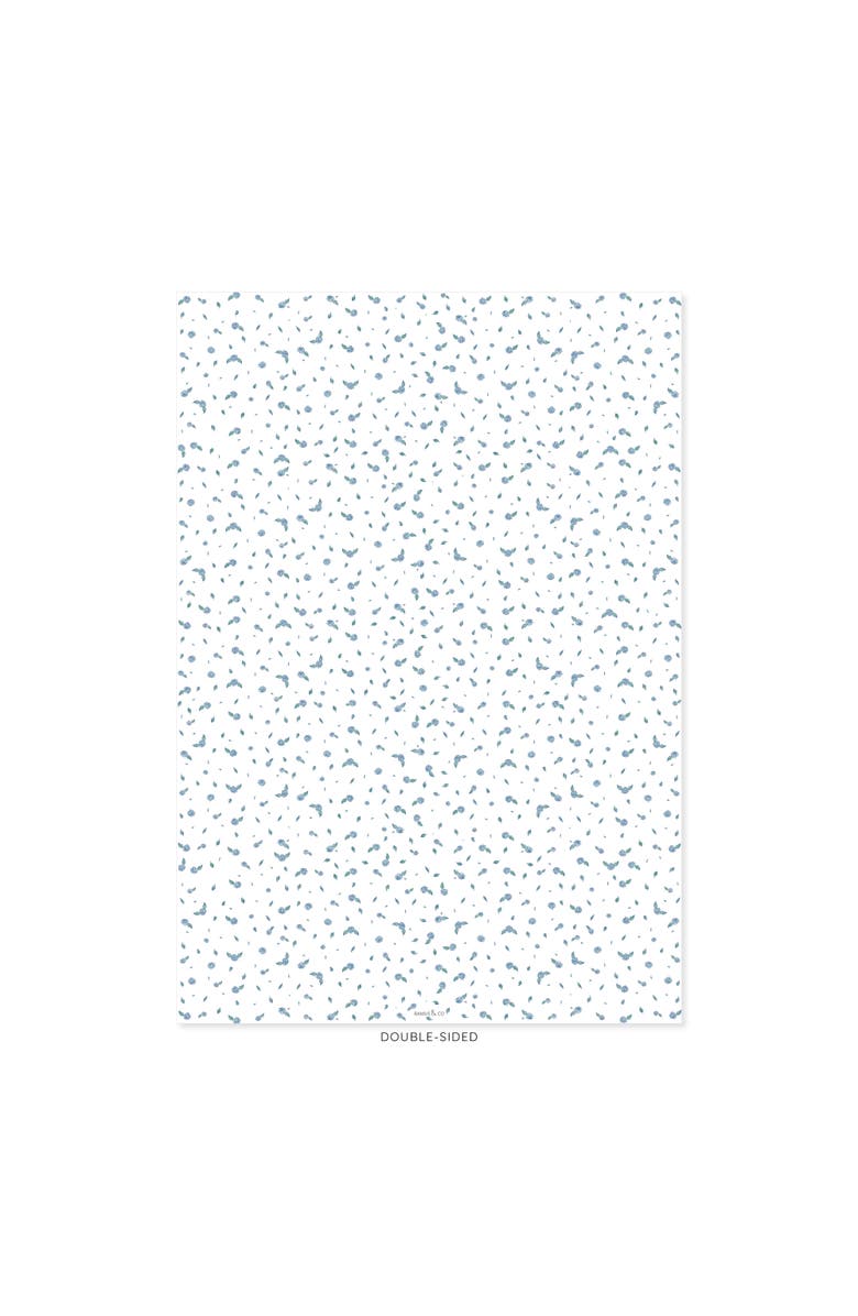 Ramus & Co Eight Sheets Two-Sided "Cosette" & "A Pinch of Floral" Heavyweight Gift Wrap, Alternate, color, Multicolored
