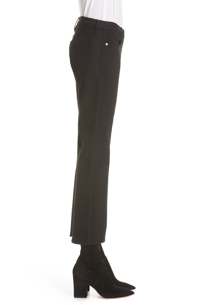 Le Crop Mini Bootcut Jeans, Alternate, color, FILM NOIR