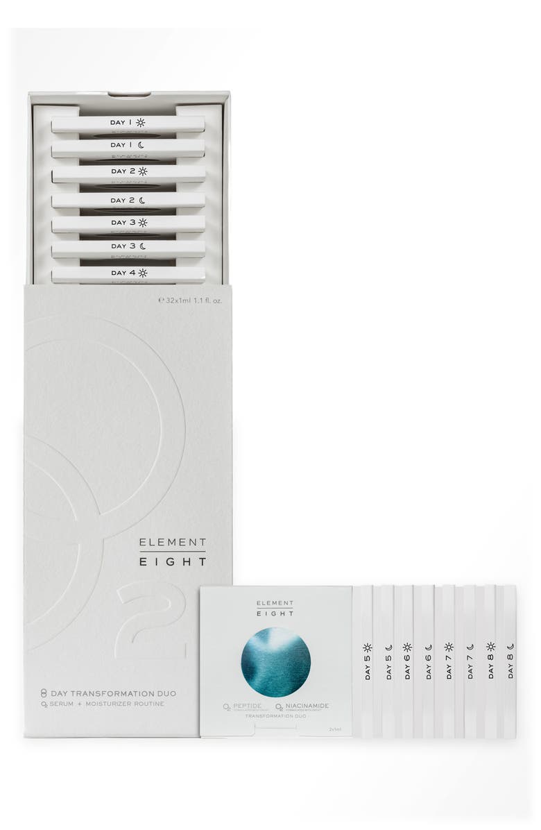 Element Eight 8 Day Transformation Duo Serum + Moisturizer Routine Set, Main, color, 