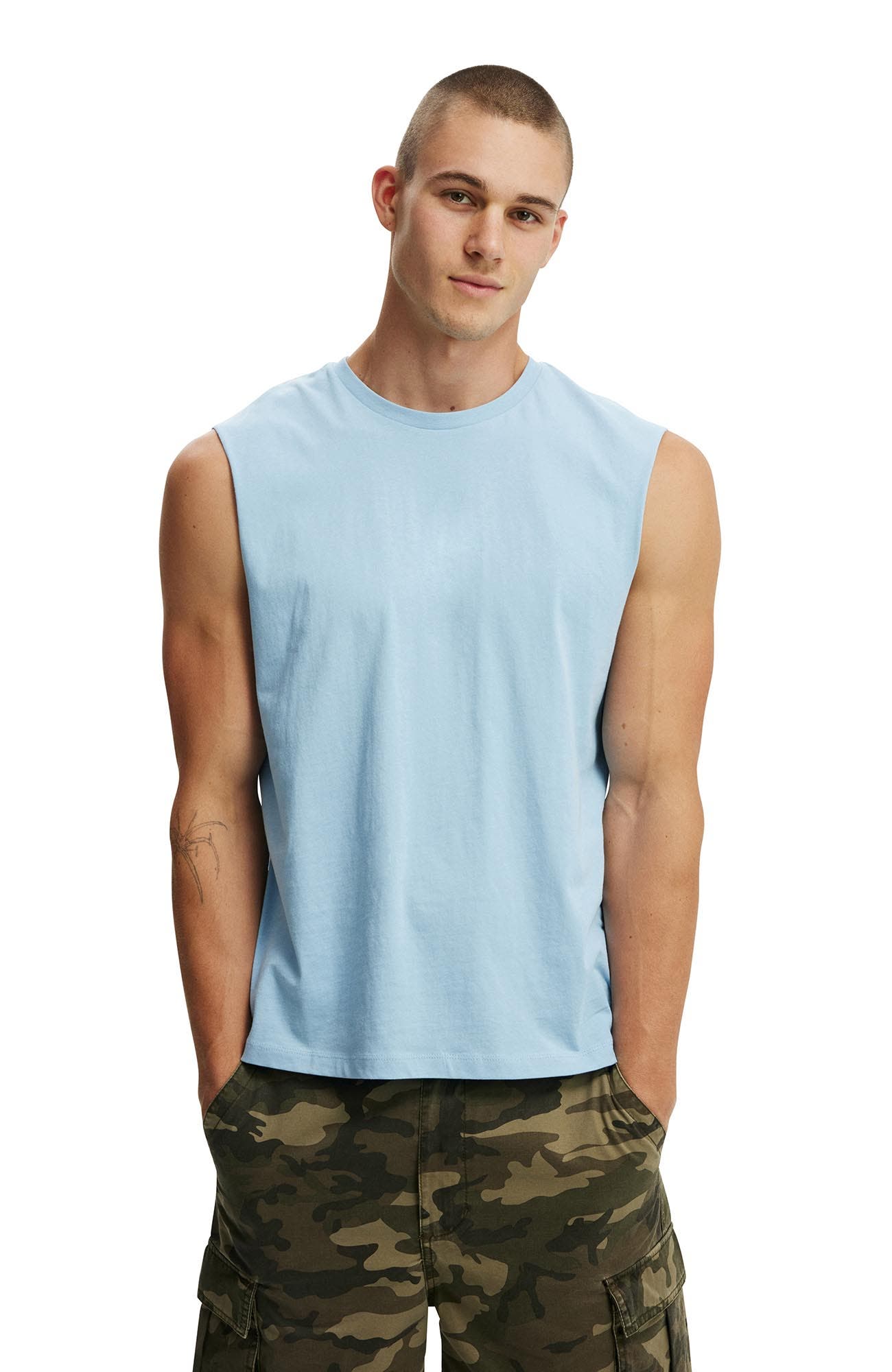 cotton on muscle tank