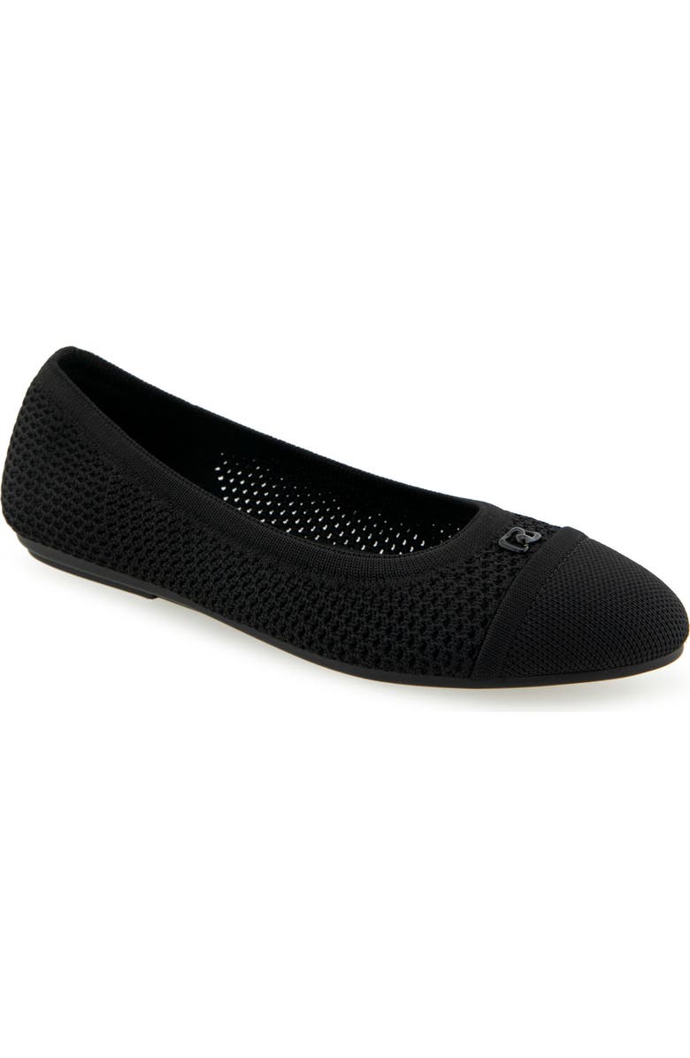 Aerosoles Annelie Open Knit Flat, Main, color,