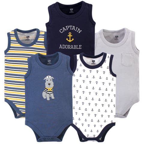 Soft Cotton Sleeveless Bodysuits