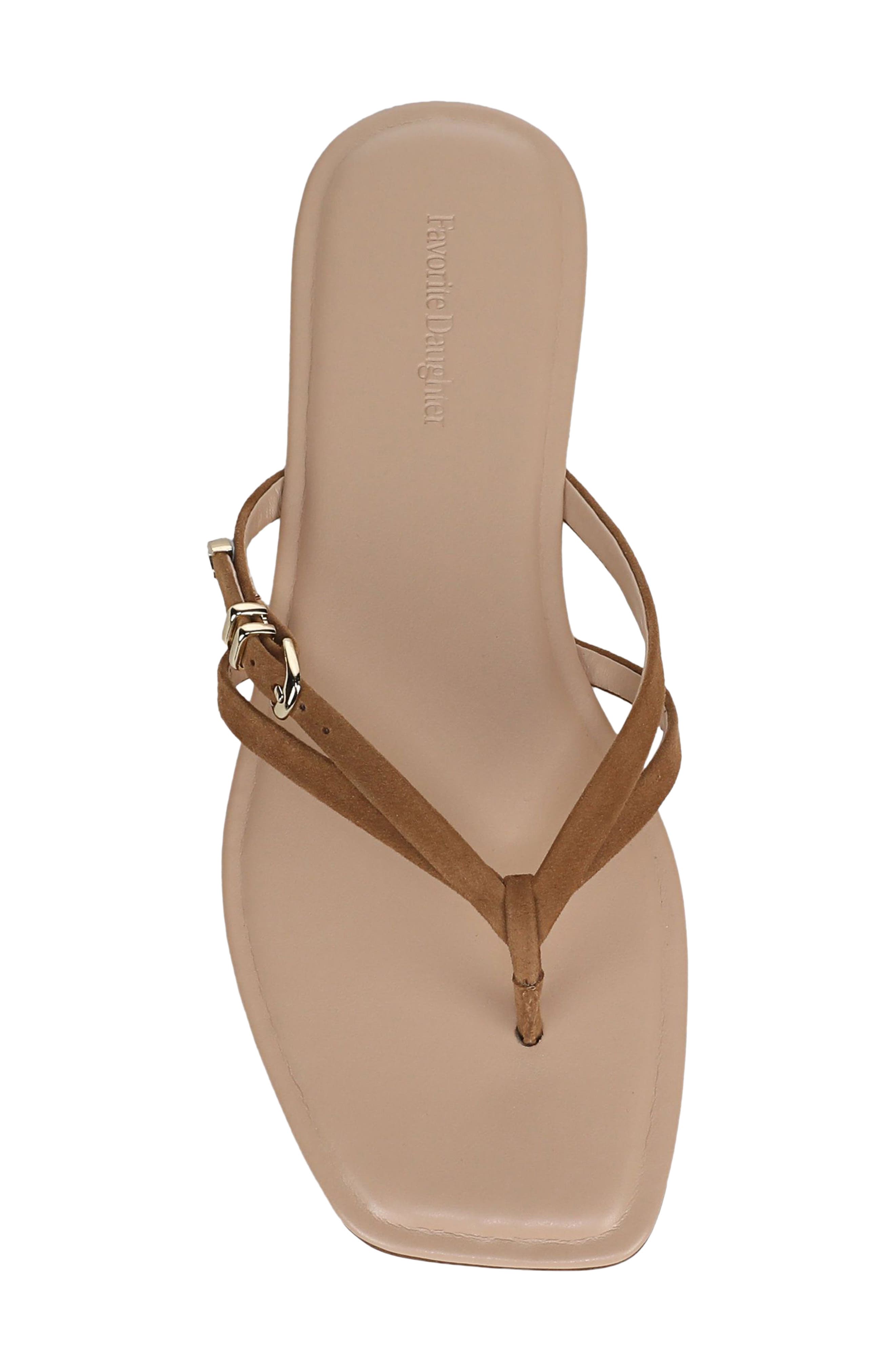 Cameron Flip Flop, Alternate, color, BROWN SUGAR