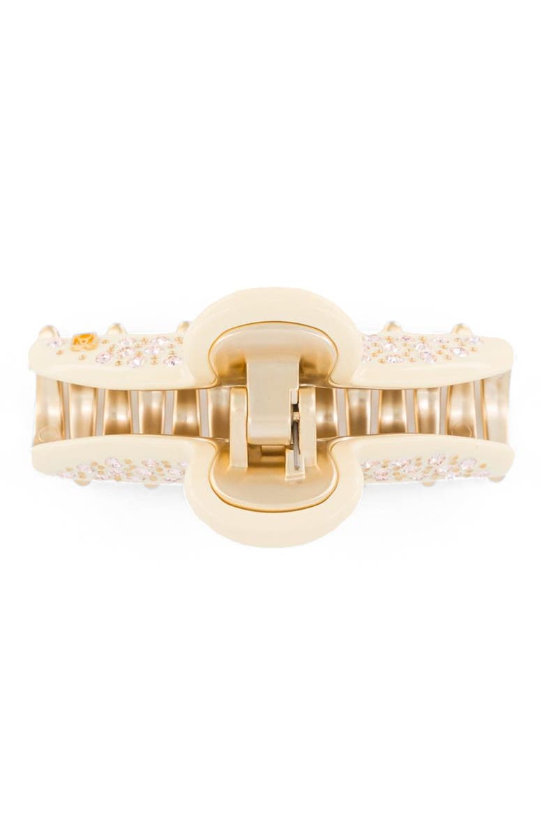 Alexandre de Paris Vendome hair clip, Alternate, color, Beige