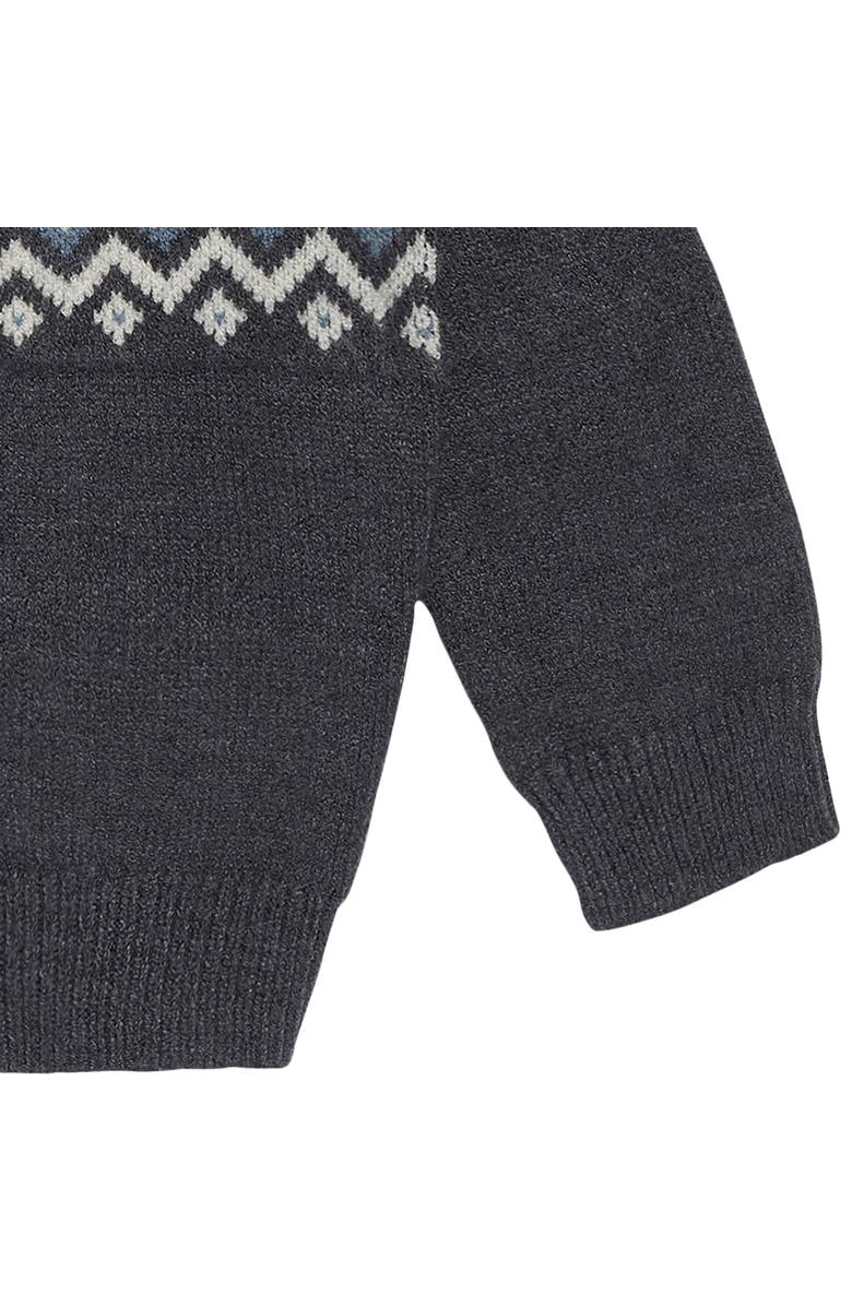 Modern Moments<sup>™</sup> by Gerber Fair Isle Sweater, Alternate, color, Dark Grey