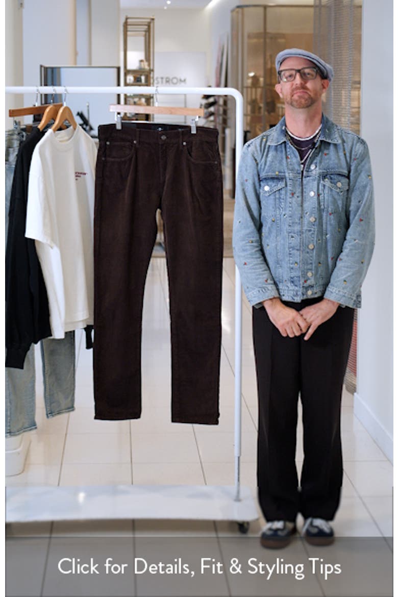 The Straight Leg Corduroy Pants video