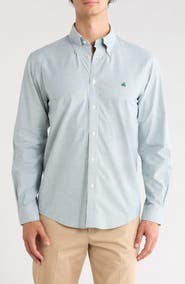 Brooks Brothers Regular Fit No Iron Button Down Collar Shirt