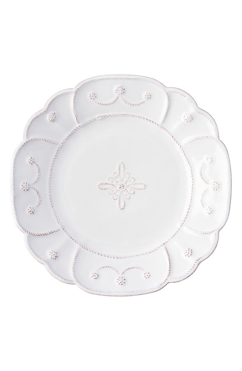 Juliska Jardins du Monde Salad/Dessert Plate, Main, color, Whitewash