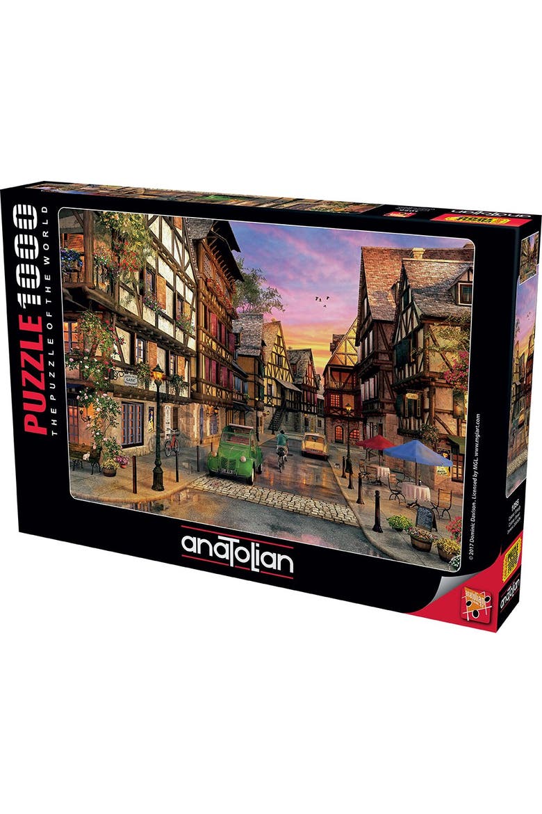 Colmar Street 1000 piece Jigsaw Puzzle for Adults, Main, color, Multicolor