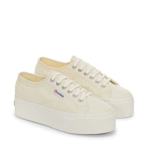 Superga 2790 Platform Sneakers In Neutral