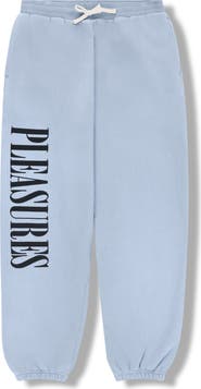 PLEASURES Onyx Logo Joggers