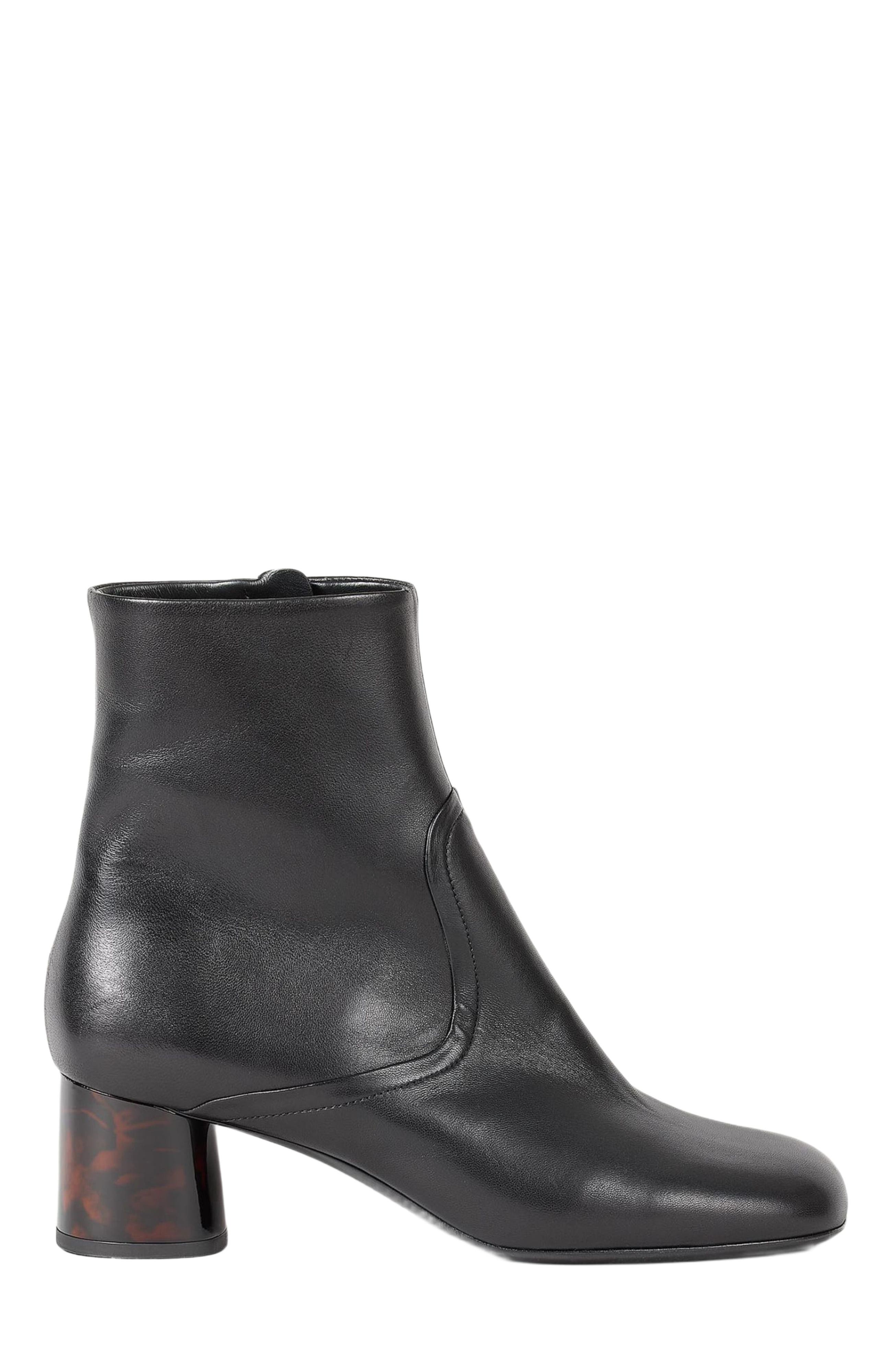 SANDRO Leather boots, Main, color, 