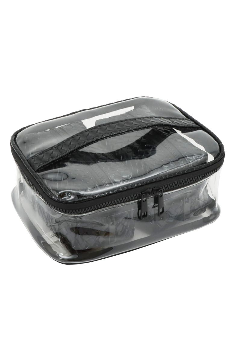 MYTAGALONGS 3-in-1 Cosmetic Pouch Set, Alternate, color, Black