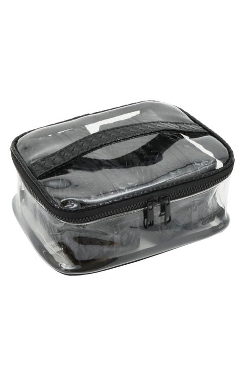 Mytagalongs 3-in-1 Cosmetic Pouch Set In Black