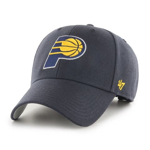Men's '47 Navy Indiana Pacers Core Logo MVP Adjustable Hat