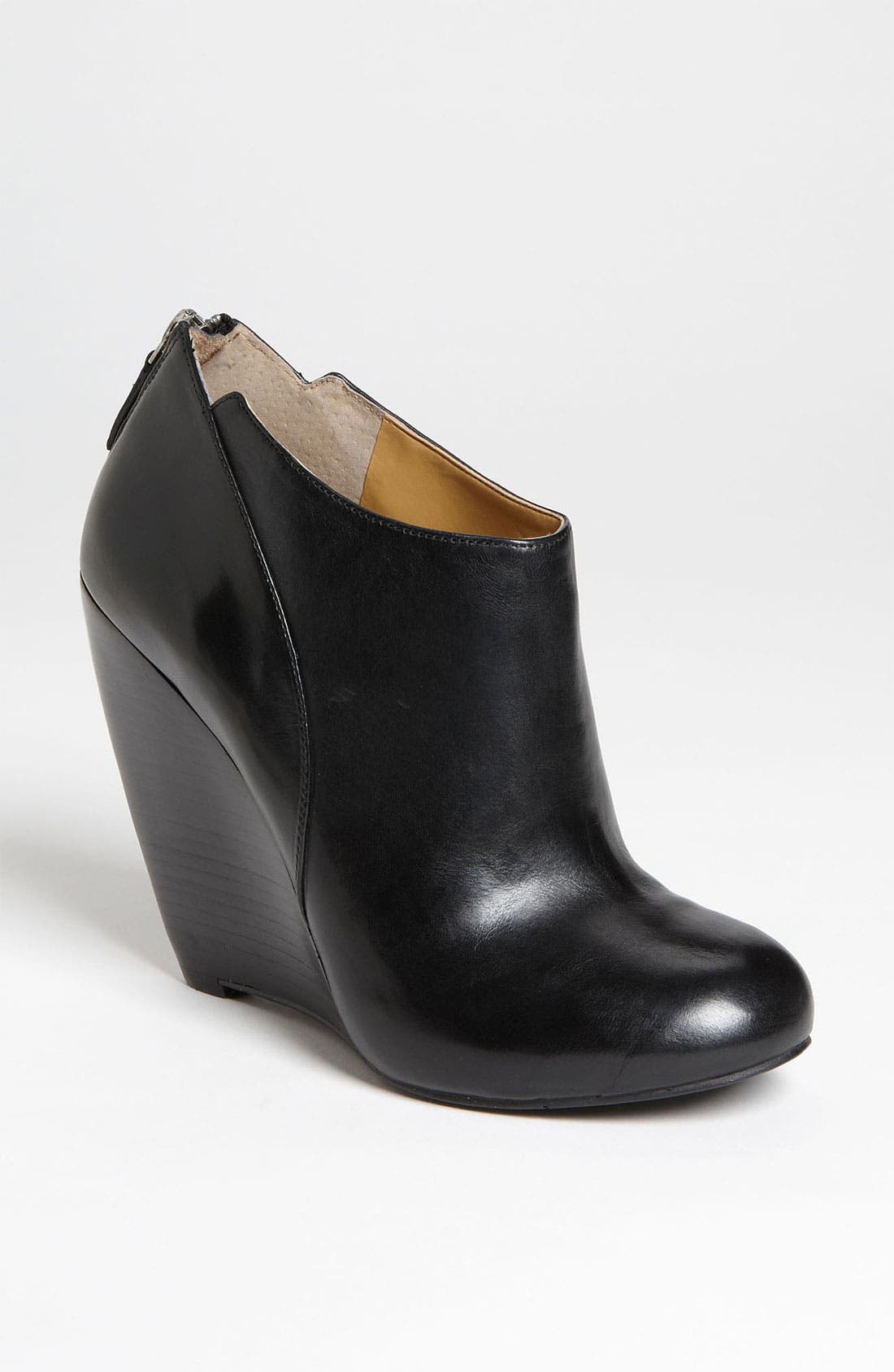 Nine West 'Lottie' Wedge Bootie, Main, color, 