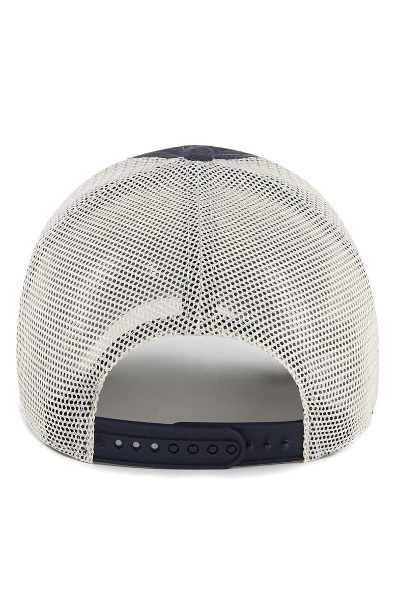 '47 Men's '47 Navy/Natural Tennessee Titans  Five Point Trucker Clean Up Adjustable Hat, Alternate, color, 