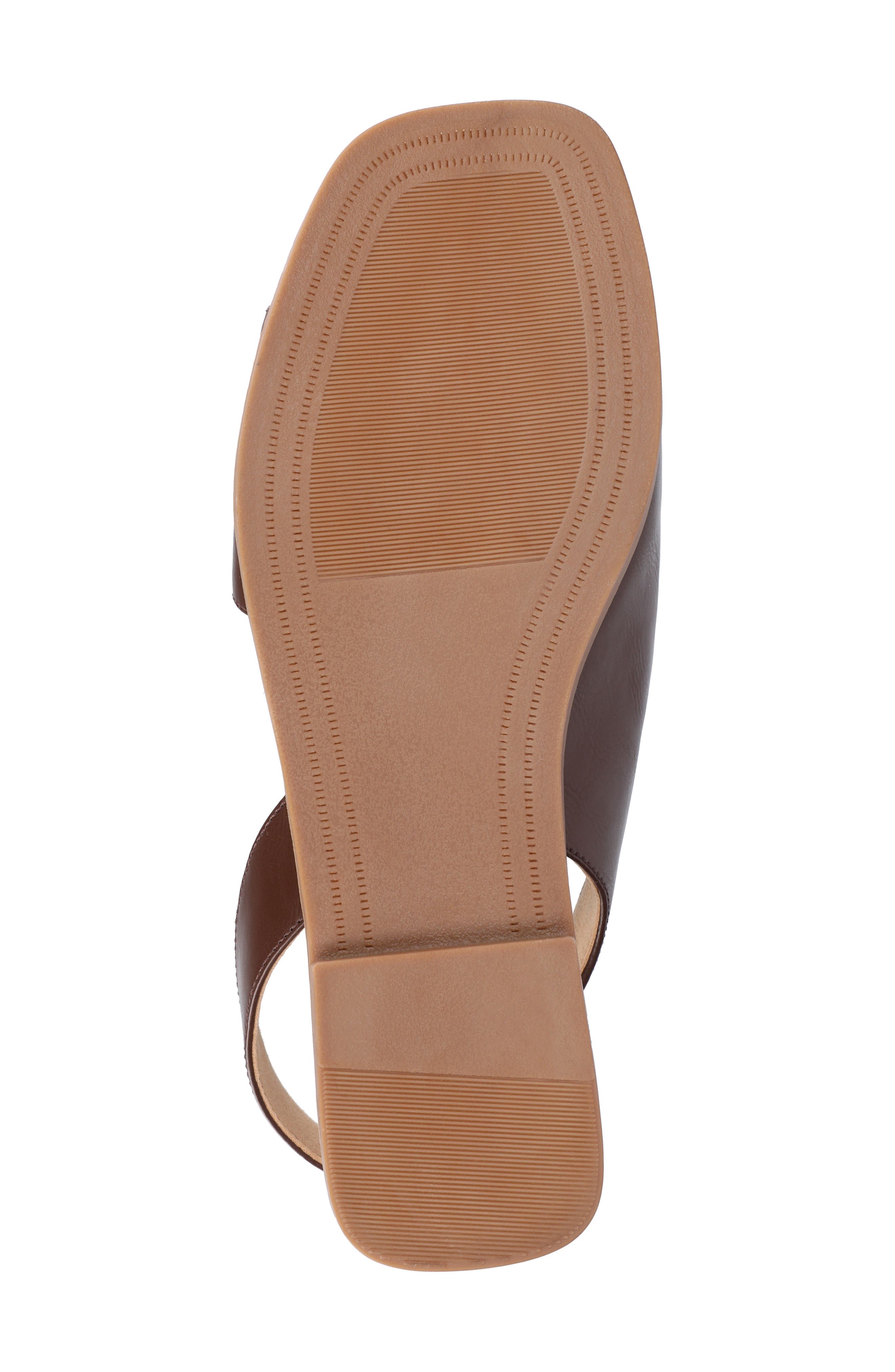 Brinsley Slingback Sandal, Alternate, color, BROWN PU