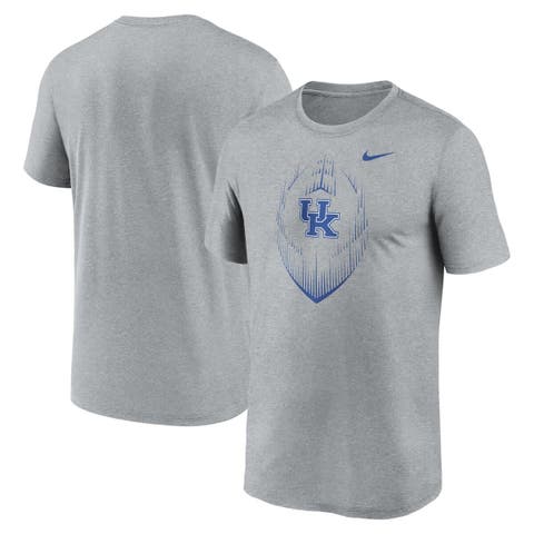 Men's Nike Heather Gray Kentucky Wildcats Primetime Legend Icon Performance T-Shirt