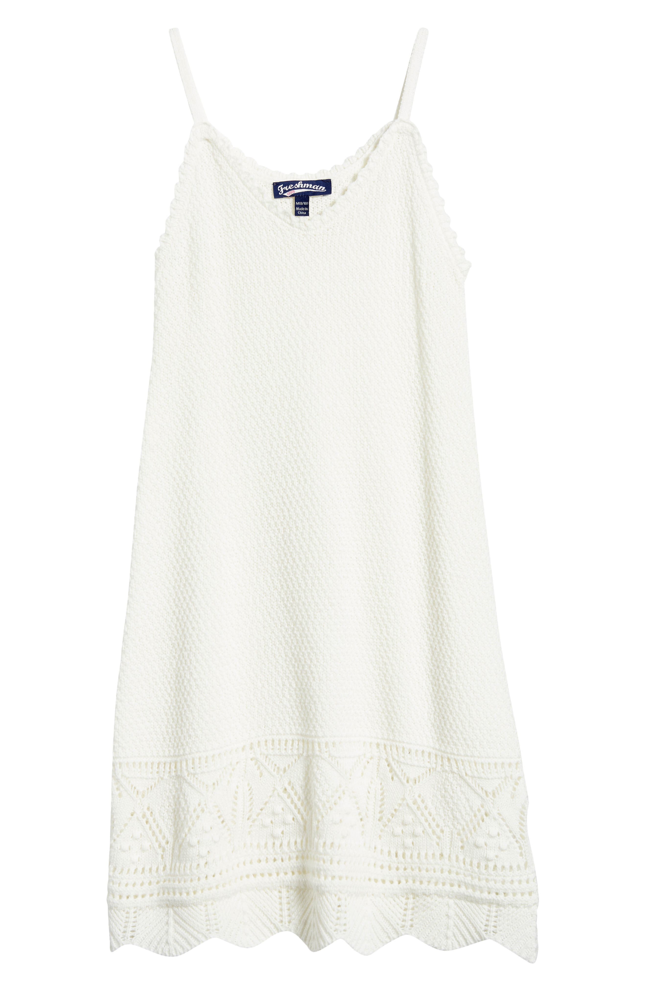 Freshman Kids' Fusile Crochet Sweater Dress (Women) | Nordstromrack