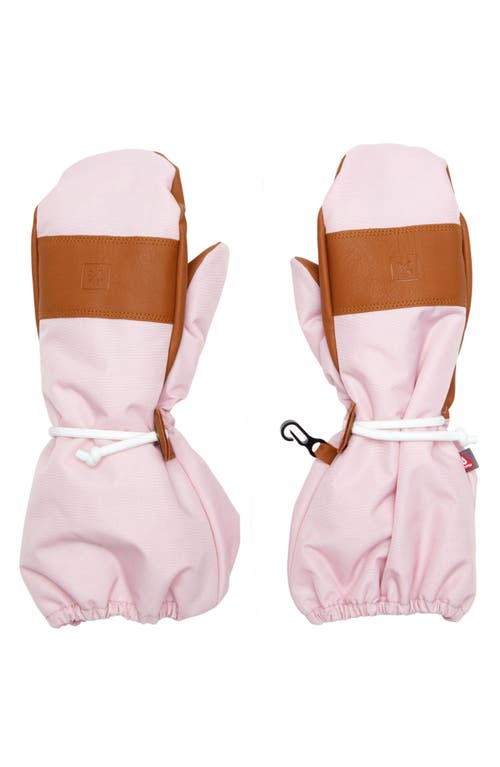 Northern Classics Girls Waterproof Ski Mitten In Pink