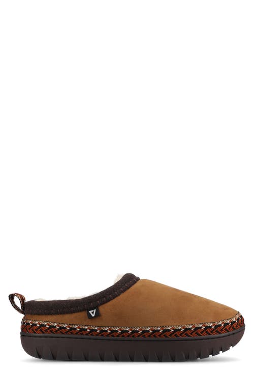 Vance Co. Vance Co Weller Faux Fur Lined Slipper In Brown