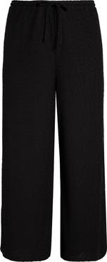Vince Camuto Textured Drawstring Pants