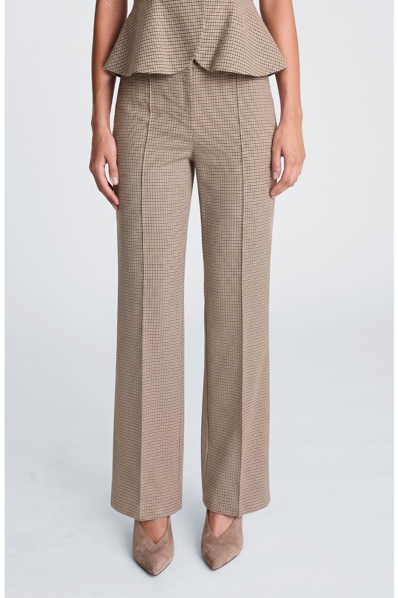 Pintuck Trousers, Main, color, ARBOR GREEN MULTI