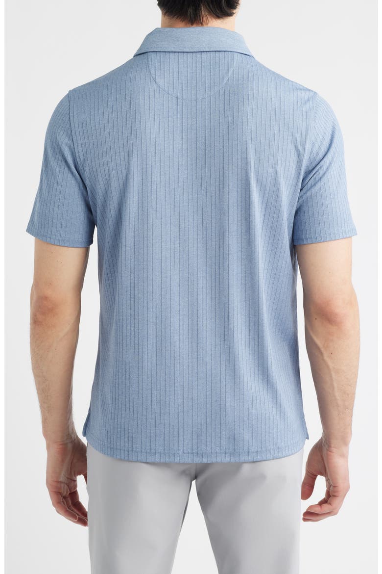 Finn Rib Zip Polo, Alternate, color, BLUE