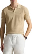 Polo Ralph Lauren Textured Seed Stitch Cotton & Linen Polo