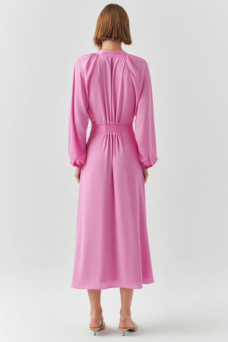 Kairi Chiffon Midi Dress, Alternate, color, LILAC